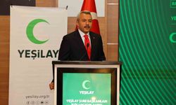 Rize Valisi Baydaş'a Yeşilay'dan 'Bağımsızlık Neferleri Üstün Hizmet Madalyası'