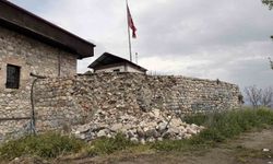 Roma İmparatoru Sezar'ın 'Geldim, gördüm, yendim' dediği kale surlarında çökme yaşandı