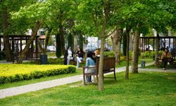 Sakarya'da güneşli havayı fırsat bilen vatandaşlar park ve caddelere akın etti