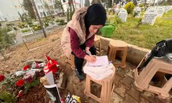Saldırıda can veren çocukların mezarlarına bırakılan notlar duygulandırdı