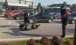 Samsun'da motosiklet kazaları