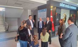 Sarıgöl'de Kaymakam Dalak öğrencilerle bir araya geldi