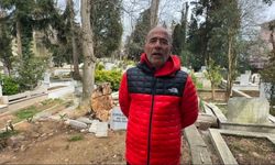 Sarıyer'de fırtınada devrilen ağaçlar mezarlara zarar verdi, vatandaşlar mağdur oldu