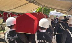 Şehit polisin cenazesinde gözyaşları sel oldu