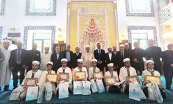 Sekiz genç hafıza belgeleri verildi