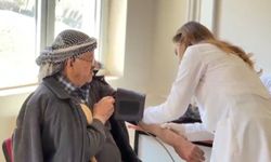 Siirt'te zorlu arazide aşılama çalışması