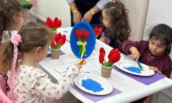 Sincan Belediyesi kreşinde 'ilkbahara merhaba' etkinliği