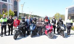 Sinop'ta motosiklet kazalarına dikkat çekildi