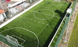 Şirinköy Görme Engelliler Futbol Sahası yenilendi