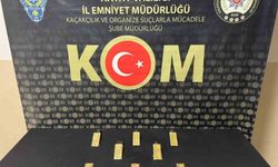 Sırt çantasında 8 kilogram gümrük kaçağı altın taşırken yakayı ele verdi