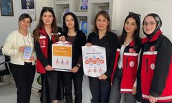 Stajyer öğrencilerden farkındalık çalışması