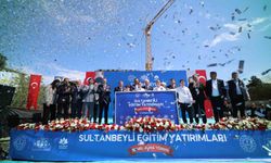 Sultanbeyli'de 3 yeni okulun temeli atıldı