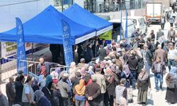 Sultanhisar ve Buharkent'te binlerce fide vatandaşlarla buluştu