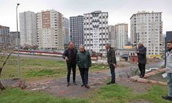 Talas'ta hafta sonu mesaisi: Yeni park ve otopark alanları incelendi