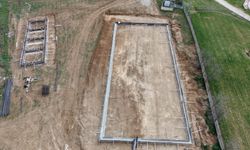 Taşköprü Belediyesi'nin inşa ettiği atlı turizm merkezi yükseliyor