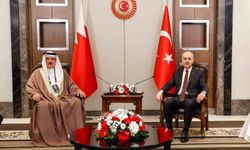 TBMM Başkanı Kurtulmuş, Bahreyn Temsilciler Meclisi Başkanı Al Musalam ile görüştü
