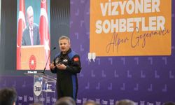 TEI, Vizyoner Sohbetler'de ilk Türk astronot Alper Gezeravcı'yı ağırladı