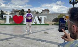 Tokat'ın tarihini futbol şovuyla tanıtıyor