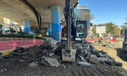 Trabzon'da Atatürk Alanındaki viyadüklerin altı dinlenme alanı olacak