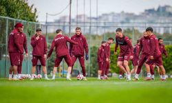 Trabzonspor, Göztepe maçı hazırlıklarını sürdürdü
