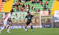 Trendyol Süper Lig: Corendon Alanyaspor: 0 - Samsunspor: 2 (İlk yarı)