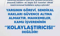 Türk Eğitim-Sen Genel Başkanı Geylan: 'Mahkemeler, kamu işvereninin kolaylaştırıcısı değildir'