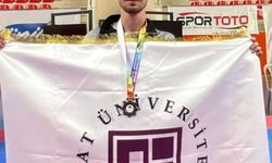 Ünilig Taekwondo'da Fırat Üniversitesi'ne bronz madalya