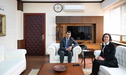 Uşak Belediye Başkan Vekili Özkan, Vali Kartal'ı ziyaret etti