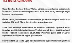 Uşak Belediye Başkan Vekili seçimi ile ilgili açıklama