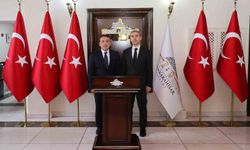 Vali Faik Oktay Sözer ikili temaslarda bulundu
