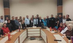 Vezirköprü'de emekliye ayrılan hastane çalışanlarına veda