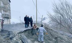 Yağışla birlikte kentte hasar oluştu