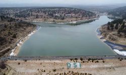 Yağışlarla dolan gölet, binlerce dönüm sulanmadan tekrar boşalacak