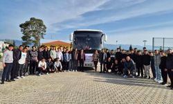 Yenipazarlı öğrenciler Çanakkale'ye uğurlandı