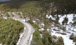 Yozgat'ın yükseklerinde kış ve bahar bir arada yaşanıyor