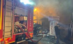 Yozgat'ta hurdacıda çıkan yangın söndürüldü