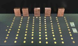 Yüzlerce sahte altın ile yakalandılar