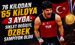 76 Kilodan 65 Kiloya 3 Ayda: Siklet Değişti, Özbek Şampiyon Oldu