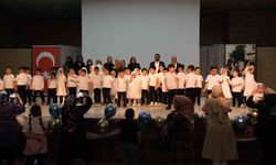 4-6 yaş Kur'an kursunda mezuniyet coşkusu