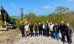 AK Parti merkez ilçe teşkilatı köy ve beldelerde çalışmaları inceledi