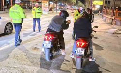 Aksaray'da motosikletlere yönelik denetimler artırıldı
