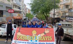 Aliağa'da 1 Mayıs kutlandı