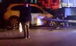 Ankara'da tıra arkadan çarpan otomobilin sürücüsü ağır yaralandı