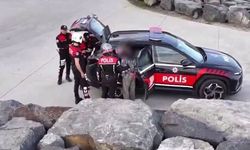 Avcılar'da yunus polisinden dronlu denetim: Şüphelinin üzerinden uyuşturucu çıktı