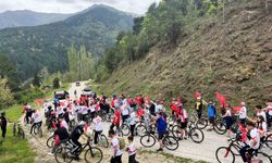 Babadağ'da 19 Mayıs coşkusu pedallarla yaşandı