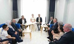 Bakan Tekin nişan törenine katıldı