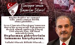 Başkan Alan, Elazığspor'un deplasman giderlerini karşıladı