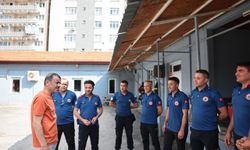 Başkan Çavuşoğlu'ndan bayram mesaisindeki personele ve hastalara ziyaret