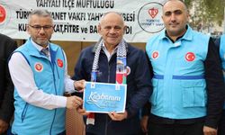 Başkan Öztürk'ten Türkiye Diyanet Vakfı'na vekaletle kurban bağışı