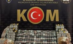 Bilecik'te 22 bin 400 makaron ele geçirildi